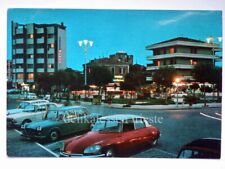 PESARO riviera notturno Auto squalo Citroen DS vecchia cartolina