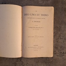De Deo uno et trino – Louis