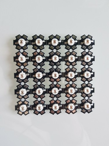 10x led rosso profondo - led,