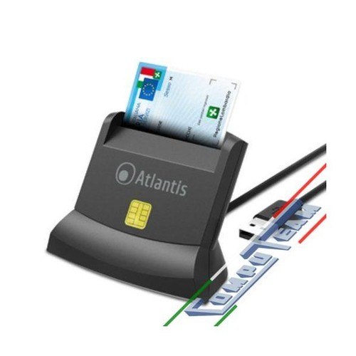 Lettore smart card atlantis - smart,