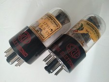 Sicte 6sn7gt pair nos tested - sicte,