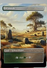 Savannah Proxy Card con arte