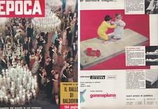 EPOCA1958/395:BIC-OLIVETTI-VESPA-BARDOT-KELLY-ANGELINI-CORAZZATA ROMA-PIRELLI.