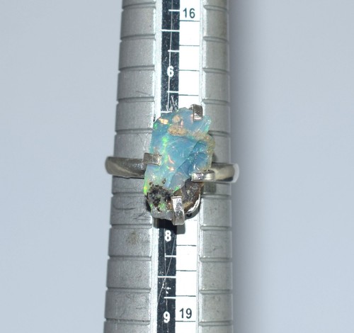 Anello grezzo pietra - , preziosa