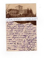 C004336  CARTOLINA   FOTOGRAFICA TRADATE   VILLA CITTERIO  VIAGGIATA  1900   FP