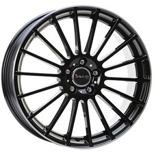 CERCHIO IN LEGA AVUS AC-M03 PER VOLKSWAGEN POLO IV FUN 6.5X16 5X100 BLACK POLIS