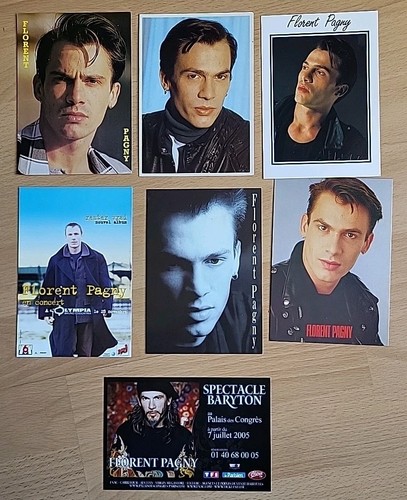 Florent pagny lot cartes - florent,