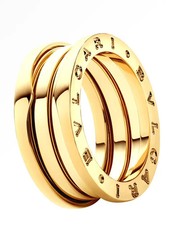 Anello Bulgari b.zero1 oro rosa 3 fasce - misura 53