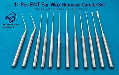 Set pezzi curette rimozione - pezzi,