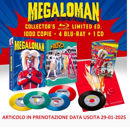 Blu ray megaloman serie - ,