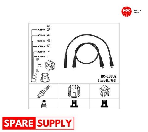Kit cavi accensione per - accensione, lada