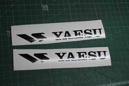 Decalcomanie yaesu nere - yaesu, x2