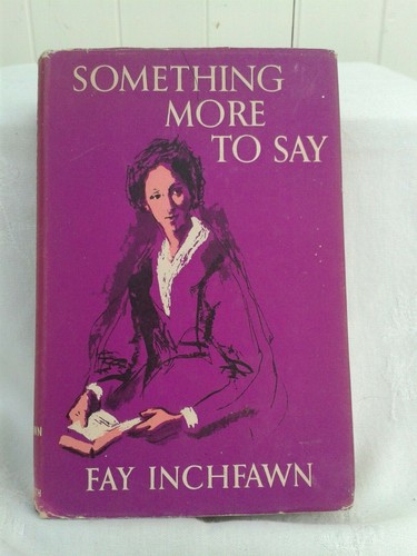 Fay inchfawn something - inchfawn.,