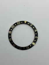 ROLEX GMT MASTER INSERTO LUNETTA INSERTO ANELLO NERO 16753 1675