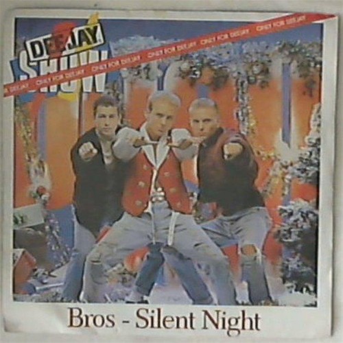 Bros silent night 45 giri - bros,