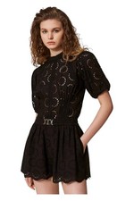 Short con pizzo da Donna Twin