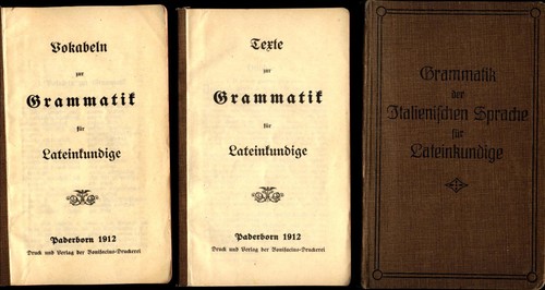 Grammatik der italienischen - der,