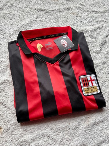 Maglia milan casa - ac, 125th