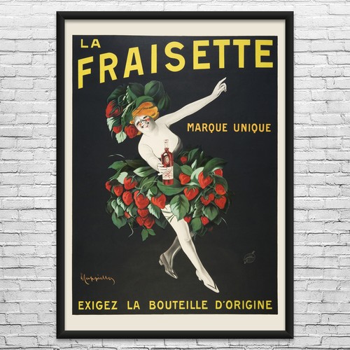 Poster fraisette vino - la,