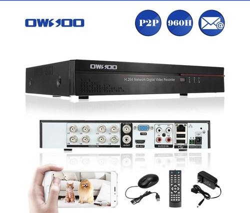 Dvr 8ch owsoo cvbs - 8ch,