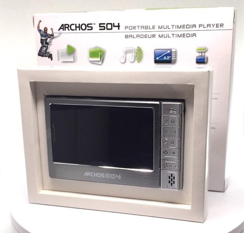 Archos 504 dvr - gb, lcd