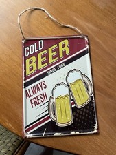 Targa in metallo da collezione