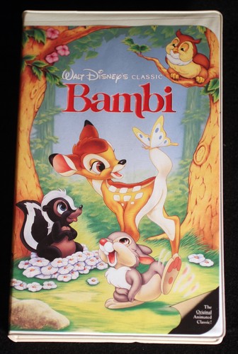 Bambi vhs walt disney legend - bambi,