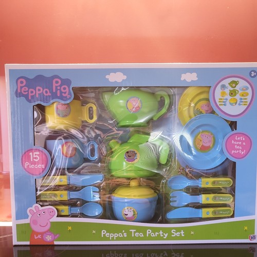 Set tè peppa pig - peppa, pezzi