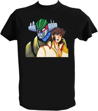 T Shirt Jeeg Robot Uomo Bambino Hiroshi Maglietta Cartoni Animati Anni 80 Anime 