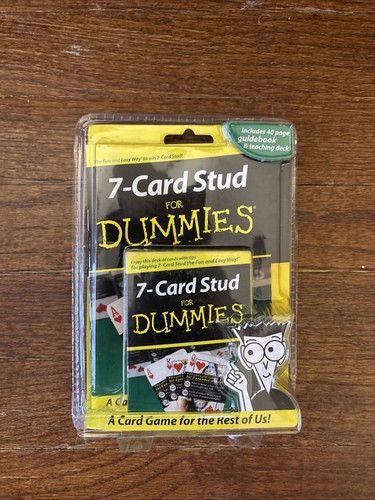 Card stud for dummies - 7-card,