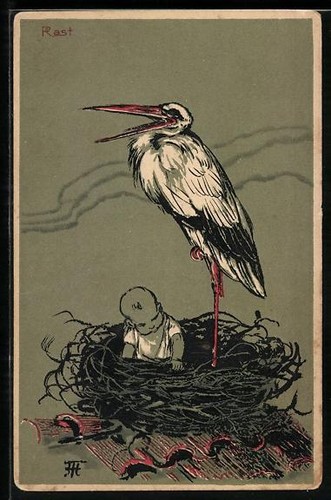 Bambino seduto nido di - bambino,
