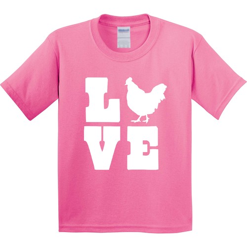 Shirt inktastic love polli - love,