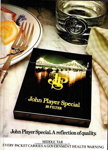 1976 advert for jps - 1976,