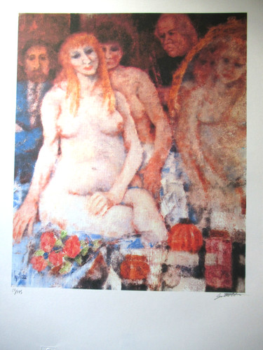 Remo squillantini litografia - remo, squillantini: