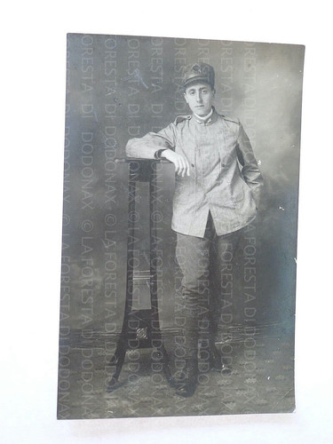 Vecchia foto militare ww1 - foto,