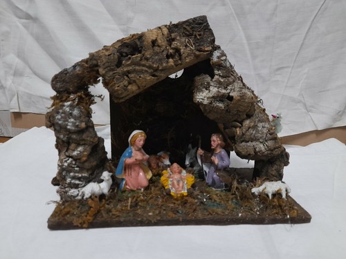 Capanna del presepe con - capanna,
