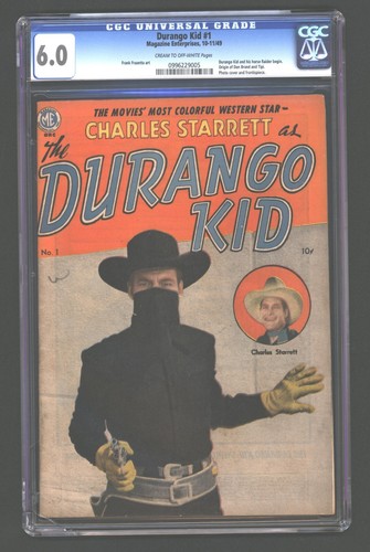Durango kid cgc 0 frank - kid, 1