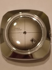 Cassa  Quadrante E Parte Di Meccanismo Orologio Vintage Anni 70 Timex