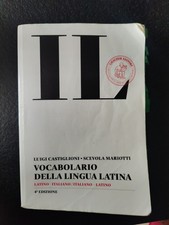 Loescher IL - Vocabolario della Lingua Latina Quarta Edizione Copertina Morbida