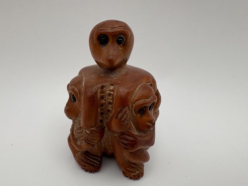 Antico netsuke giapponese - netsuke, in