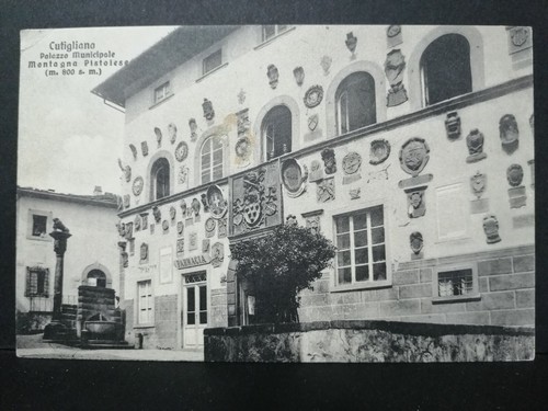 Cartolina cutigliano palazzo - cartolina,