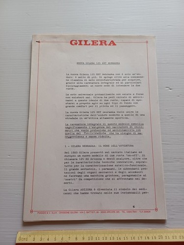 Gilera presentazione rrt 125 - gilera,