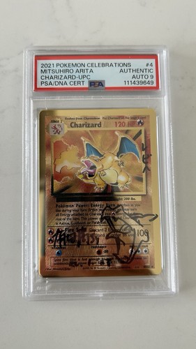 Charizard celebrations gold - celebrations,