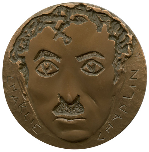 Medaglia arte bronzo francese - arte,