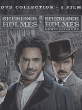 2 Dvd SHERLOCK HOLMES & SHERLOCK HOLMES GIOCO DI OMBRE robert Downey Jr Jude Law