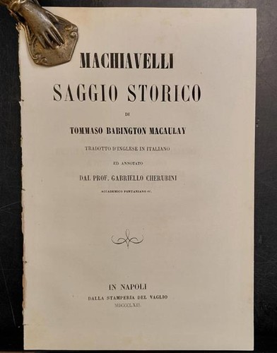 Macaulay babington tommaso - macaulay,