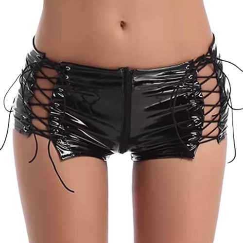 Pantaloncini donna pvc - pantaloncini, pelle