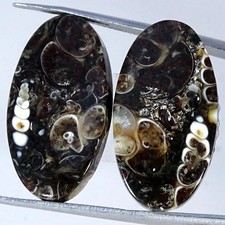 26,50Cts. Coppia cabochon