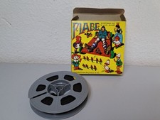 FILMINO FIABE SILVESTRO ASTRONAUTA A.V.O. MILANO 1971 B/N 8 mm VINTAGE