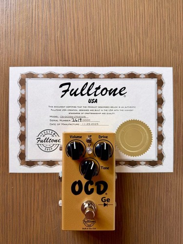 Fulltone ocd gold limited - fulltone,